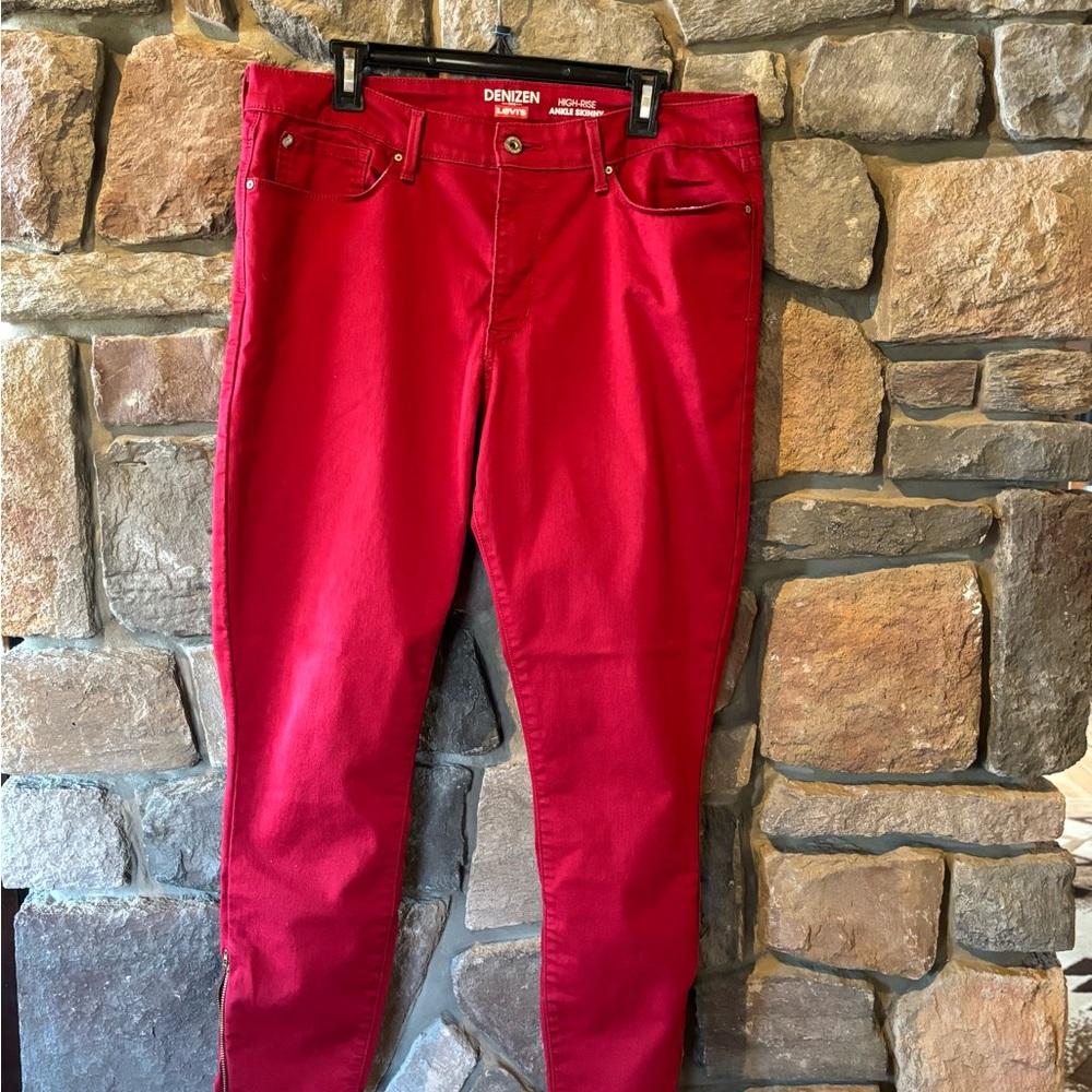 Denizen from Levi's Women's Red Jeans